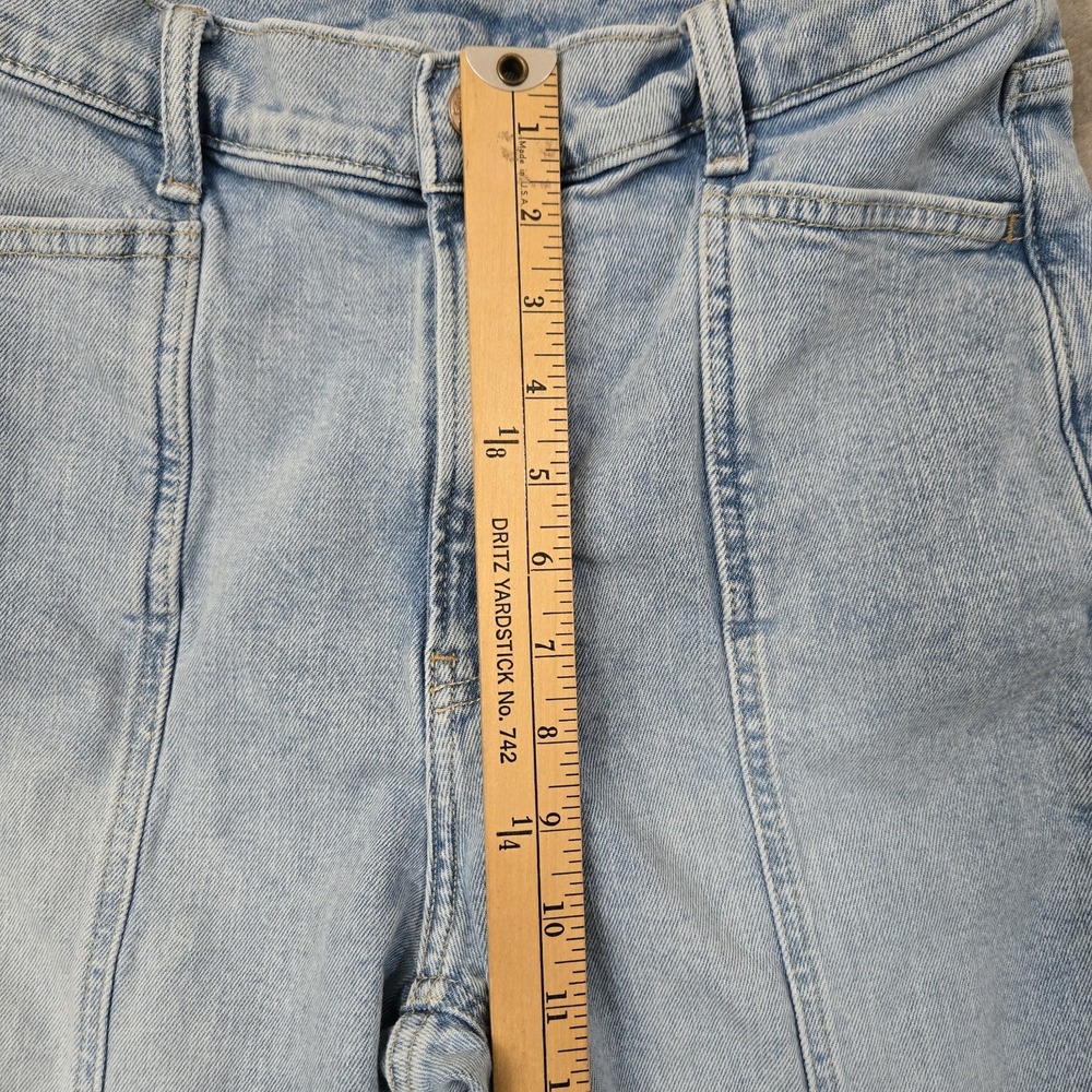 Gap Stride Ankle Jeans Womens 29 Blue High Waisted Baggy Wide Leg Denim 70s Y2K - Picture 13 of 13